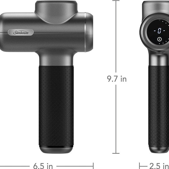 Powerful Massage Gun Gift set with 4 attachments by Sunbeam - Picture 5 of 15